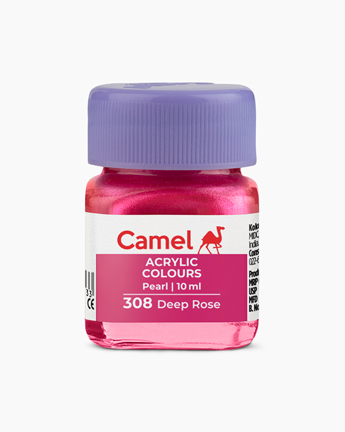 Deep Rose Camel Acrylic Colours